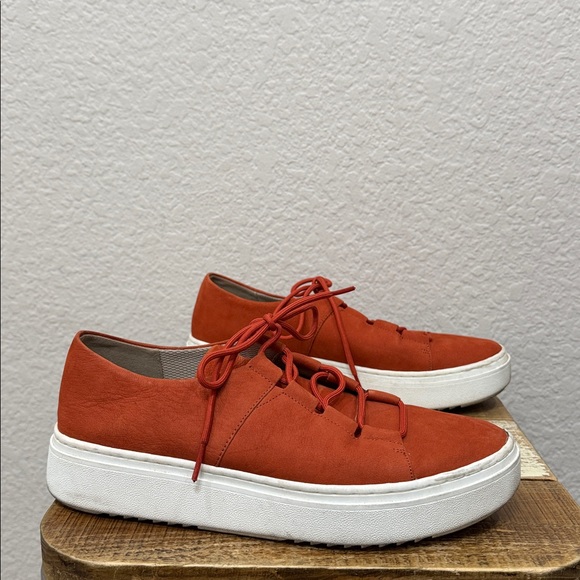 Eileen Fisher Prescot Platform Nubuck Sneakers Size 8 - Picture 2 of 8